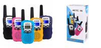 RT388 Colorful Kids Walkie Talkies para niños y niñas