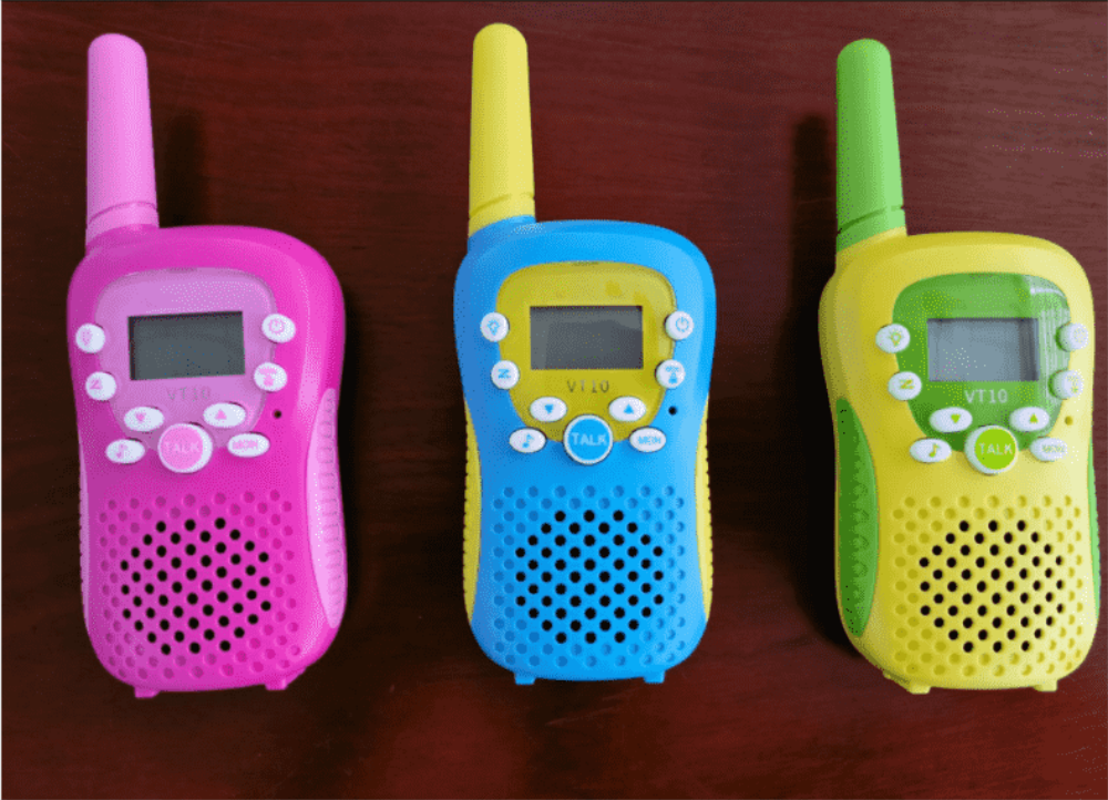 Walkie Talkie para niños, paquete de 2 regalos de cumpleaños, juguetes de largo alcance Walkie Talkie para niños, paquete de 2 regalos de cumpleaños, juguetes de largo alcance