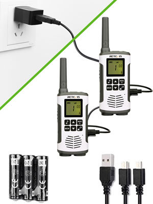 recargable Walkie talkie recargable